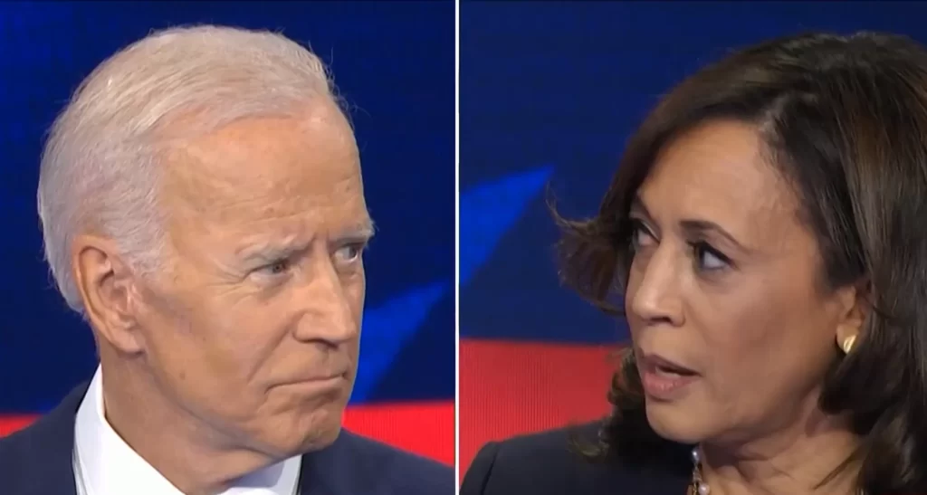 Biden un addio cupo e un passaggio di testimone piatto alla Harris