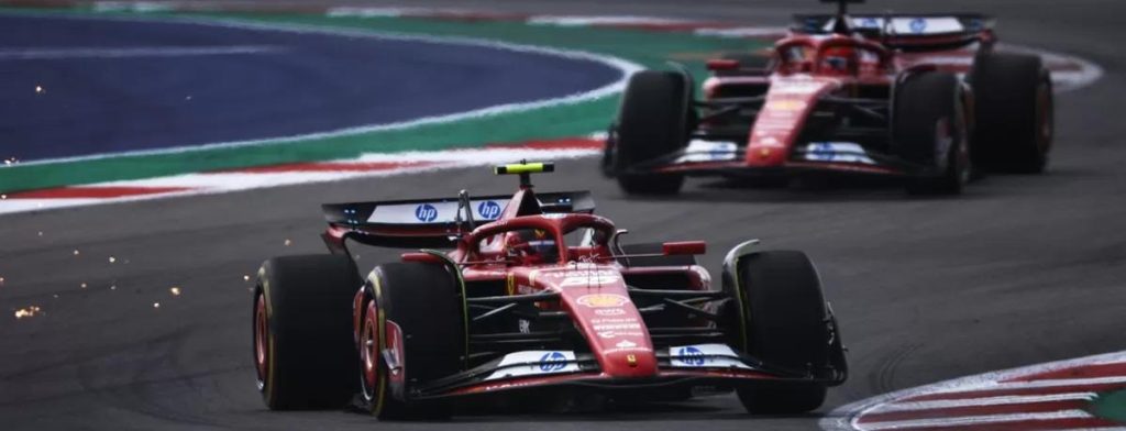 Mexico e Ferrari: Sainz primo dall'inizio alla fine Leclerc terzo